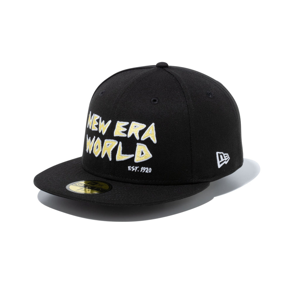 新作入荷格安Los Angeles NEW ERA WORLD ブラック 帽子