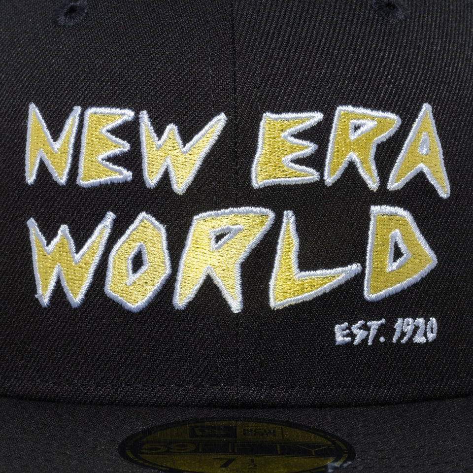 定番新品Los Angeles NEW ERA WORLD ブラック 帽子