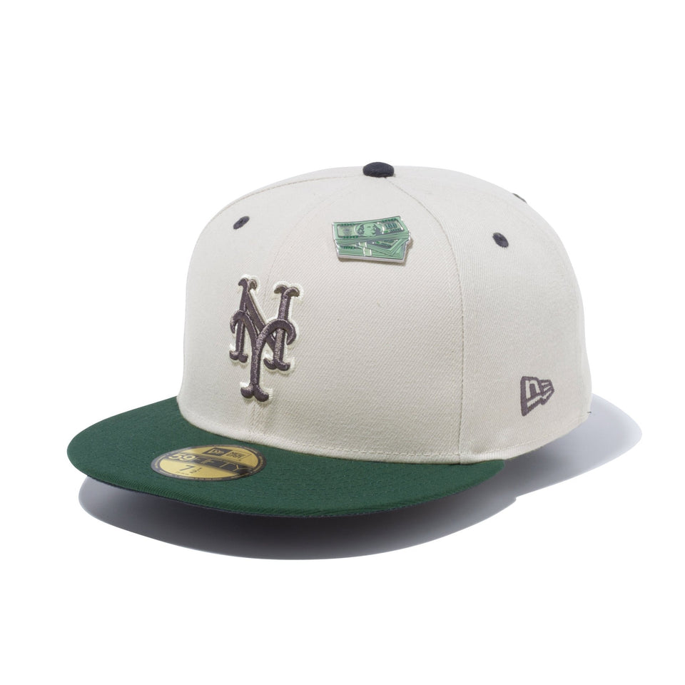 59FIFTY Make it Rain ニューヨーク・メッツ ストーン ダークグリーン