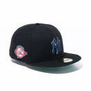 59FIFTY Metallic Logo ニューヨーク・ヤンキース ブラック ケリーグリーンアンダーバイザー - 13534742-700 | NEW ERA ニューエラ公式オンラインストア