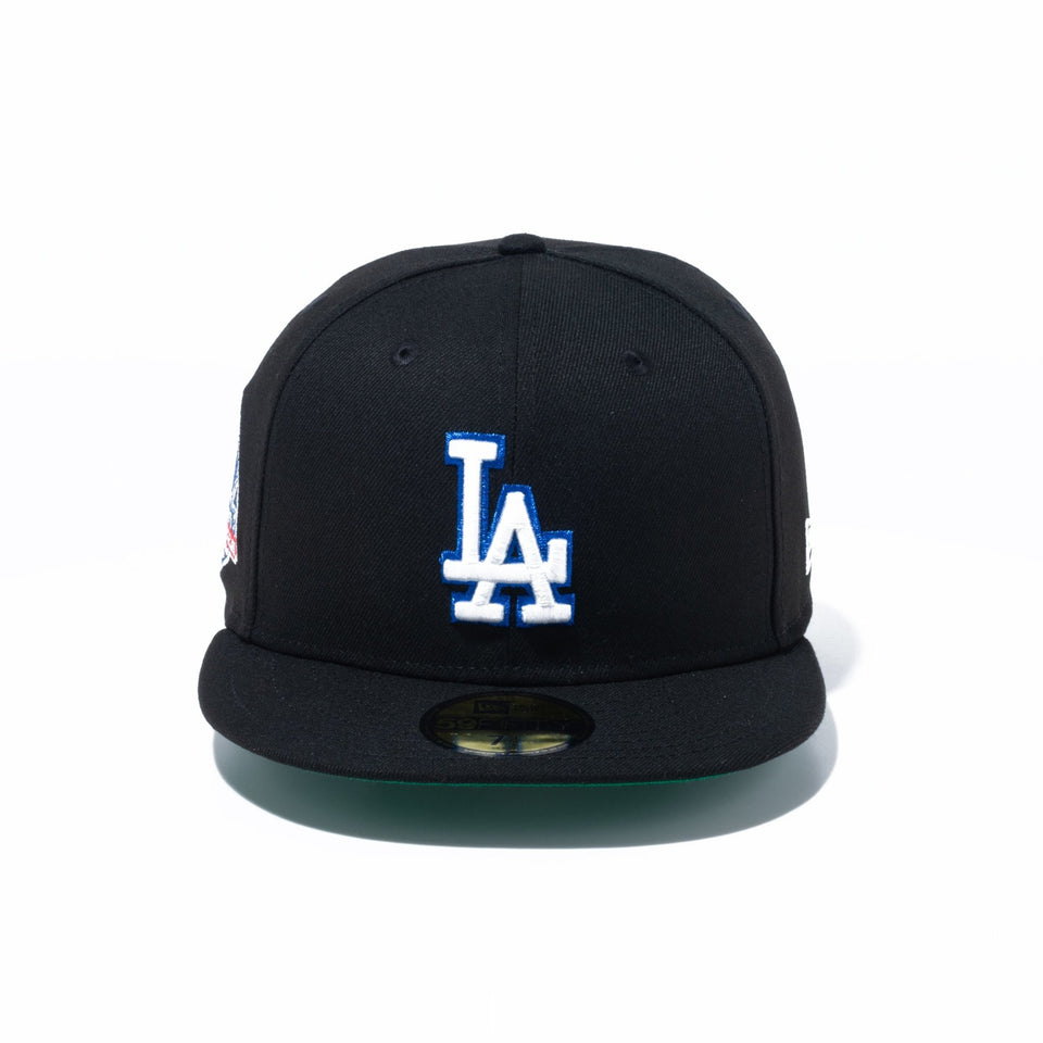 59FIFTY Metallic Logo ロサンゼルス・ドジャース ブラック ケリーグリーンアンダーバイザー - 13534743-700 | NEW ERA ニューエラ公式オンラインストア