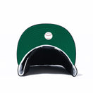 59FIFTY Metallic Logo アトランタ・ブレーブス ブラック ケリーグリーンアンダーバイザー - 13534750-700 | NEW ERA ニューエラ公式オンラインストア