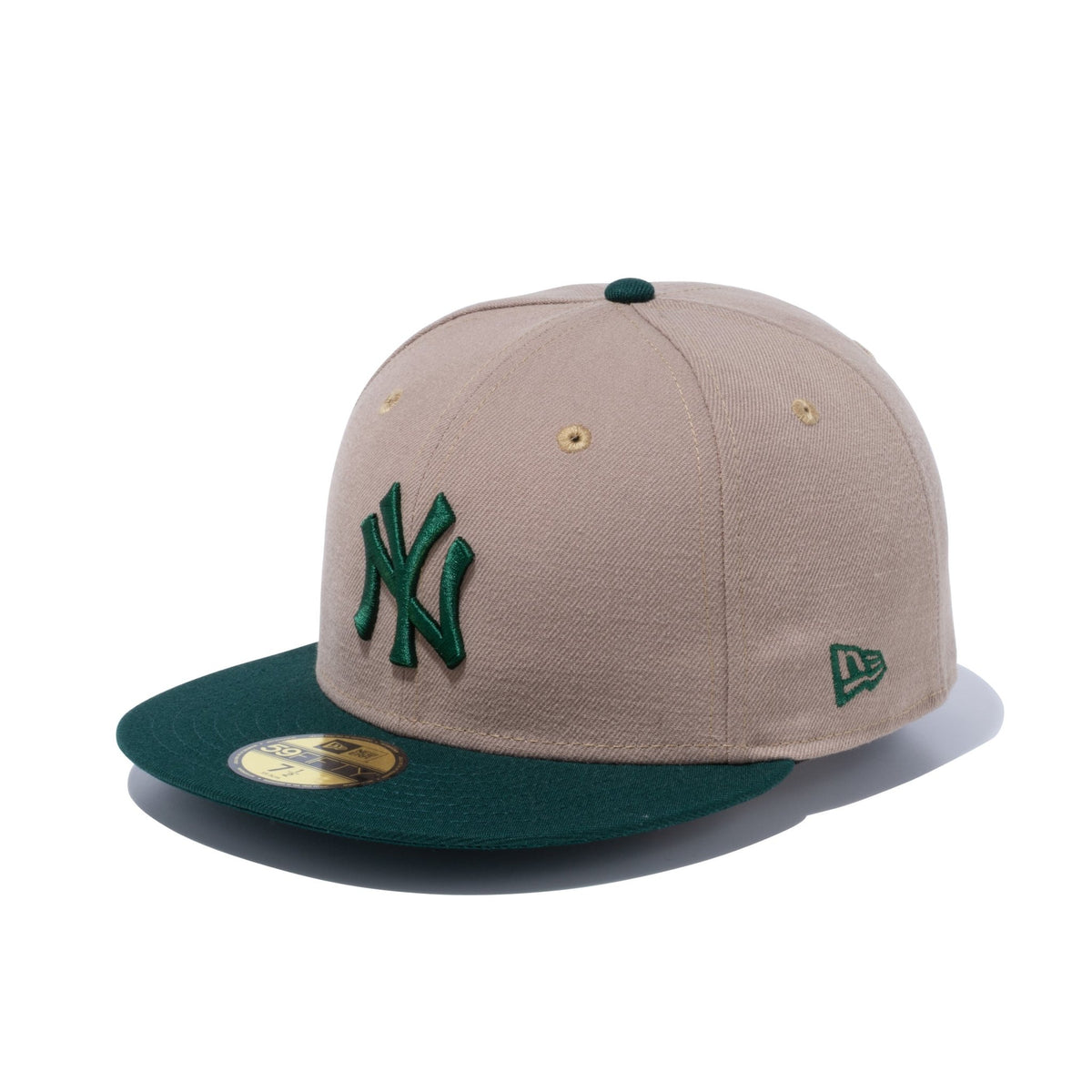 入手困難】NEWERA ニューヨーク ヤンキース 59fifty ツートン 金