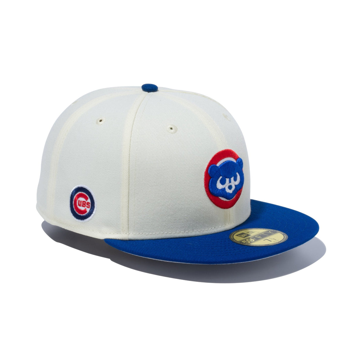 59FIFTY MLB 2-Tone シカゴ・カブス クロームホワイト ライト ...