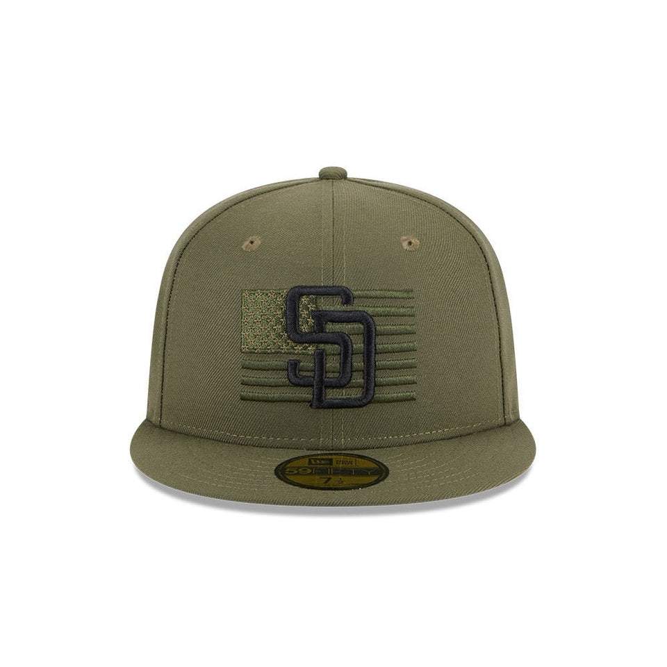 59FIFTY MLB 2023 Armed Forces Day アームド・フォーシズ・デー サンディエゴ・パドレス ニューオリーブ