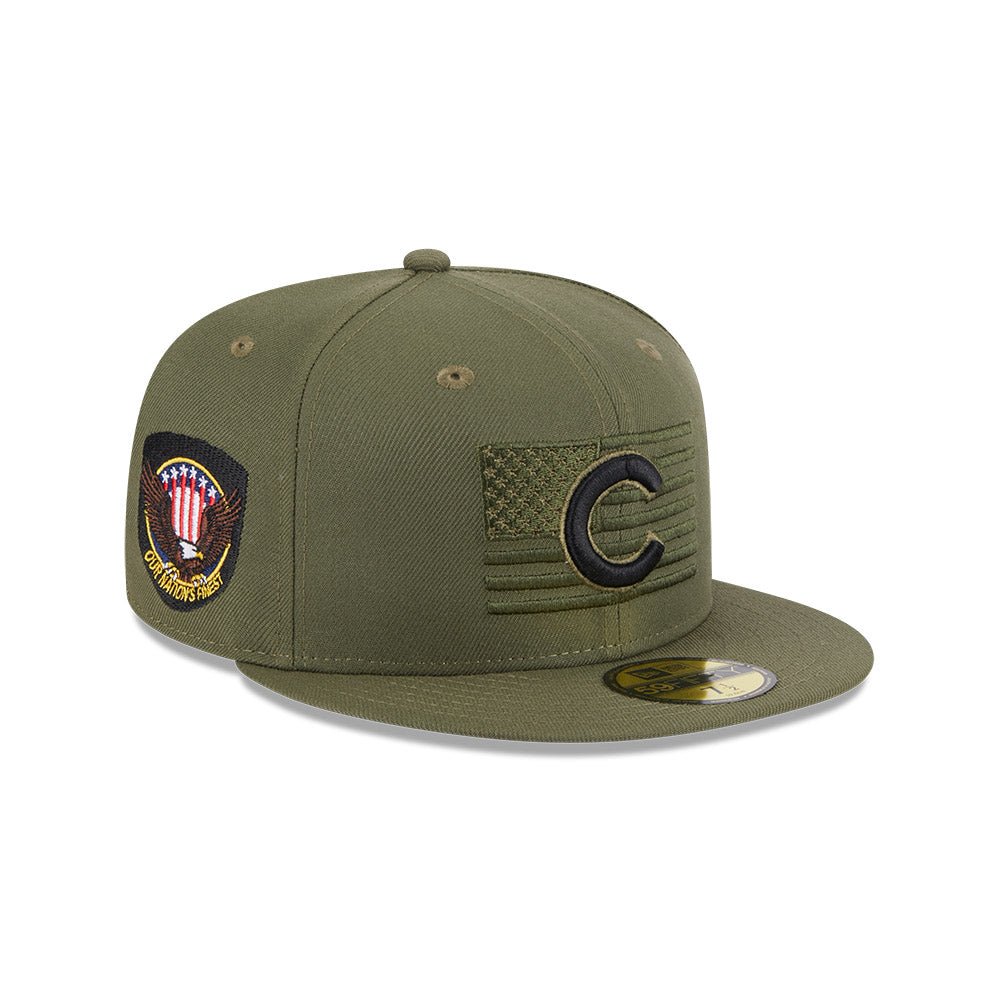 59FIFTY MLB 2023 Armed Forces Day アームド・フォーシズ・デー シカゴ・カブス ニューオリーブ