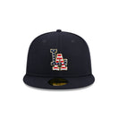 59FIFTY オーセンティック MLB 4th of July ロサンゼルス・ドジャース ネイビー グレーアンダーバイザー - 13570894-700 | NEW ERA ニューエラ公式オンラインストア