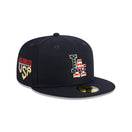 59FIFTY オーセンティック MLB 4th of July ロサンゼルス・ドジャース ネイビー グレーアンダーバイザー - 13570894-700 | NEW ERA ニューエラ公式オンラインストア