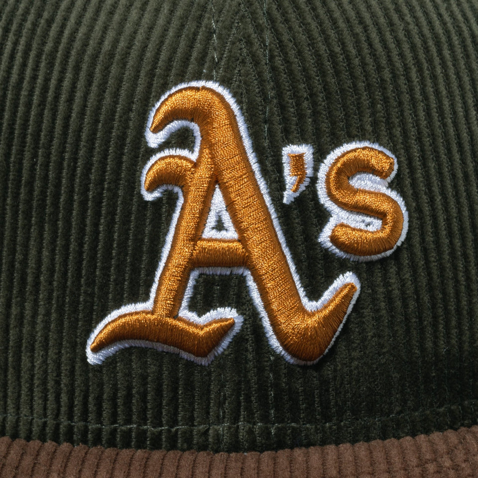 59FIFTY MLB Corduroy コーデュロイ オークランド・アスレチックス