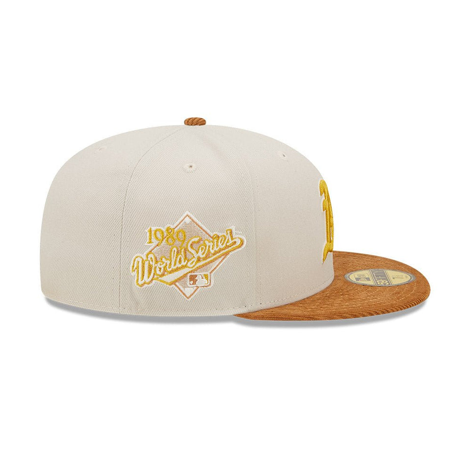 59FIFTY MLB Corduroy Visor オークランド・アスレチックス