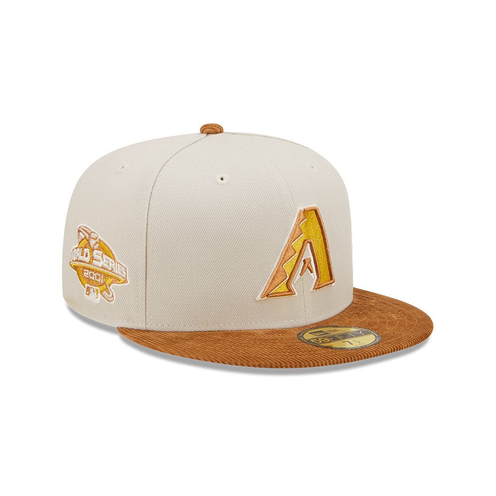 59FIFTY MLB Corduroy Visor クーパーズタウン アリゾナ・ダイヤモンド