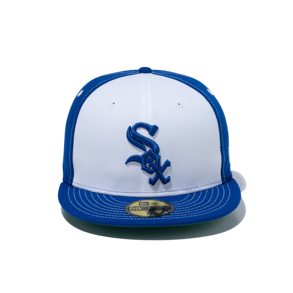 59FIFTY MLB Custom シカゴ・ホワイトソックス ホワイト/ライト 