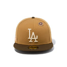 59FIFTY MLB Doughnut ドーナツ クーパーズタウン ロサンゼルス・ドジャース ウィート ウォルナットバイザー - 13516132-700 | NEW ERA ニューエラ公式オンラインストア