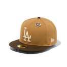 59FIFTY MLB Doughnut ドーナツ クーパーズタウン ロサンゼルス・ドジャース ウィート ウォルナットバイザー - 13516132-700 | NEW ERA ニューエラ公式オンラインストア