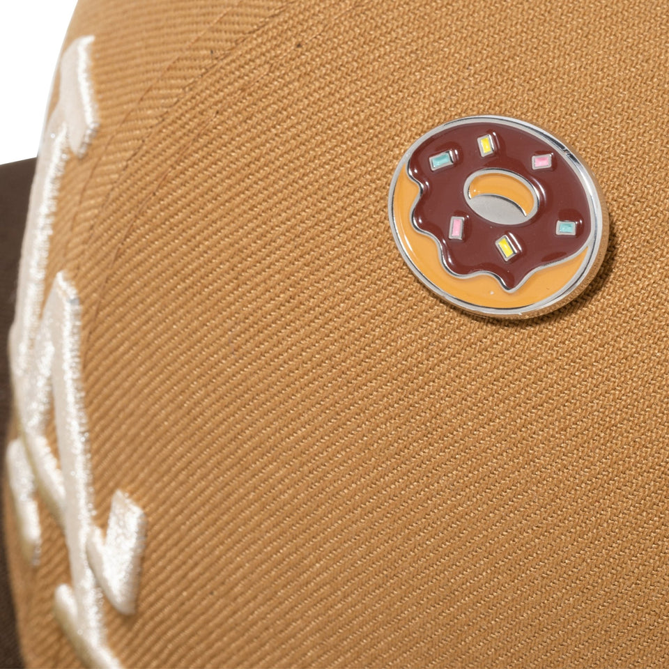 59FIFTY MLB Doughnut ドーナツ クーパーズタウン ロサンゼルス・ドジャース ウィート ウォルナットバイザー - 13516132-700 | NEW ERA ニューエラ公式オンラインストア