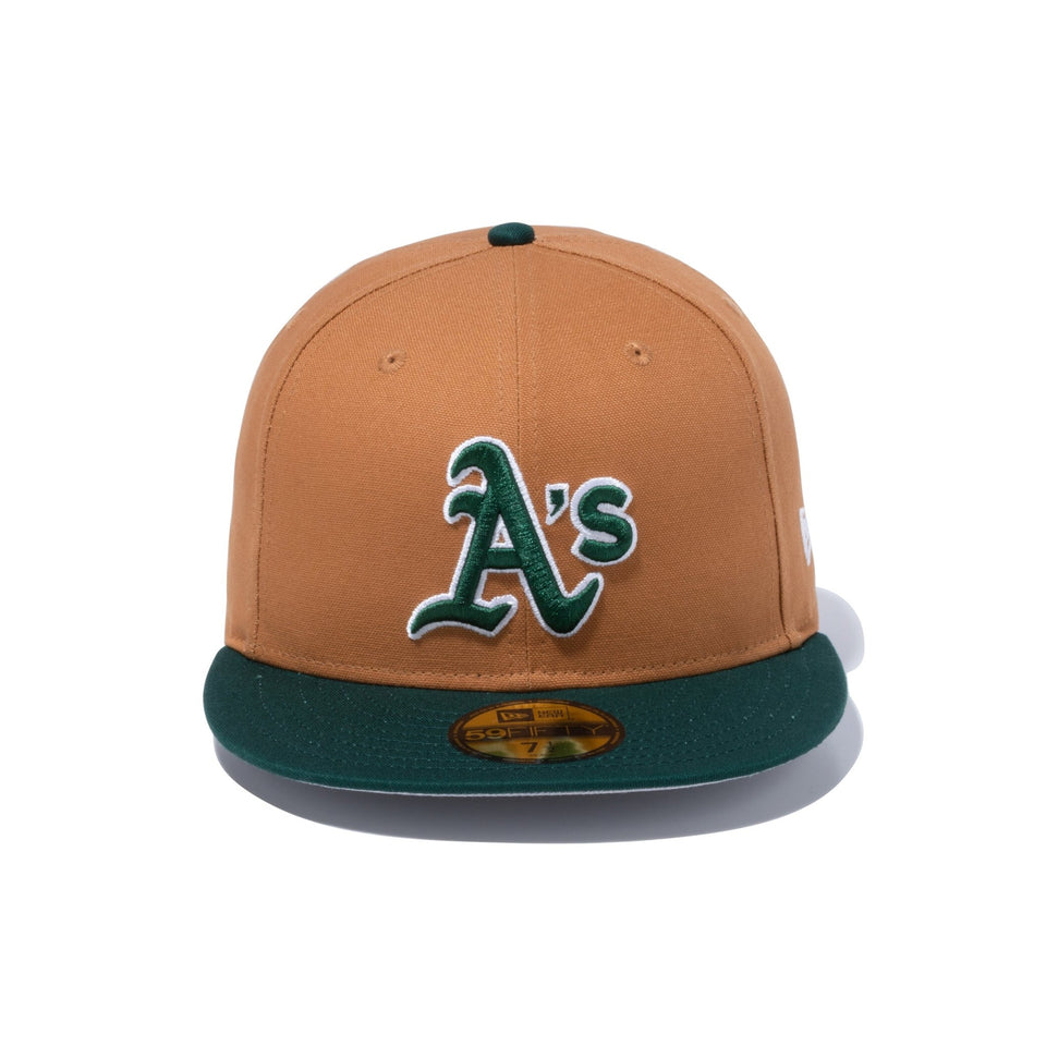 59FIFTY MLB Duck Canvas ダックキャンバス オークランド