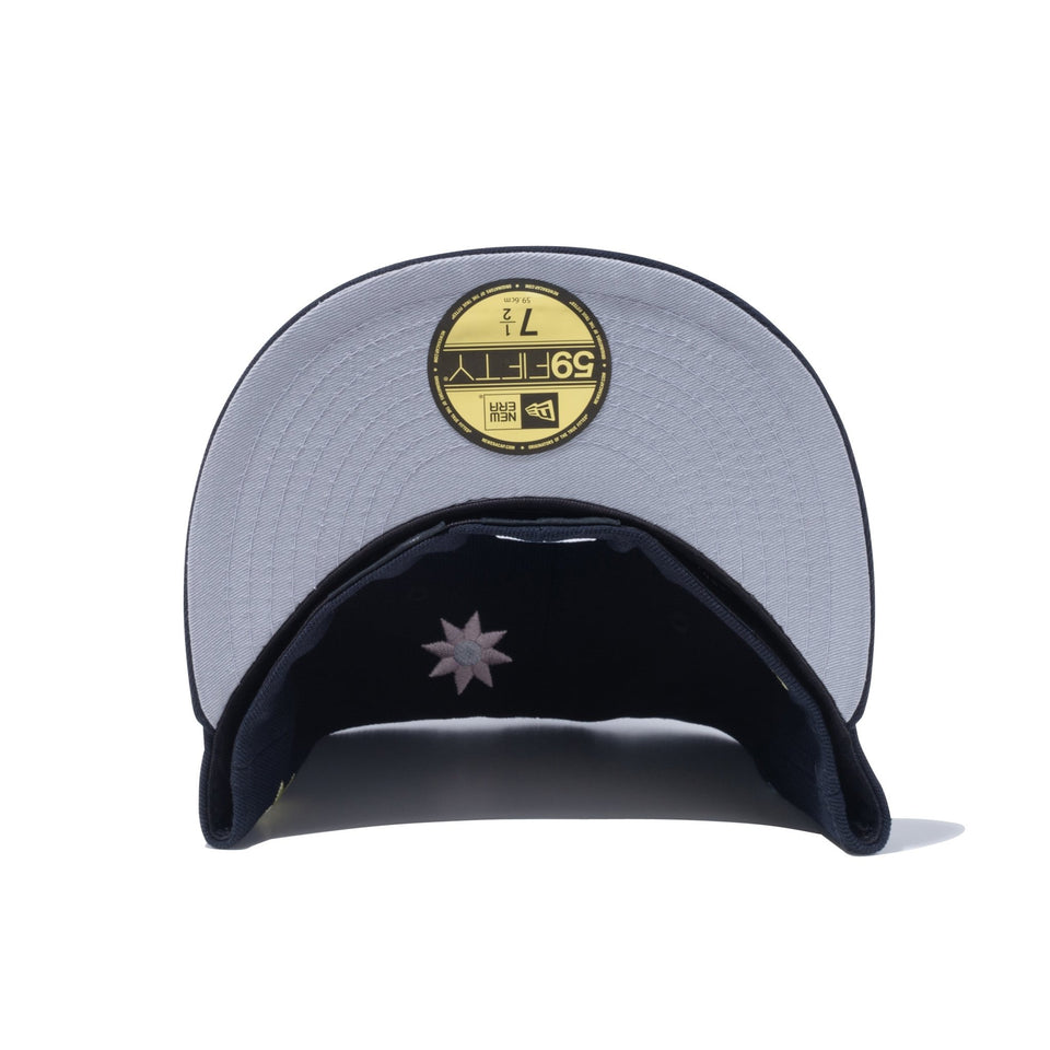 サイズ738NEW ERA ニューエラ 59FIFTY MLB NY フラワー