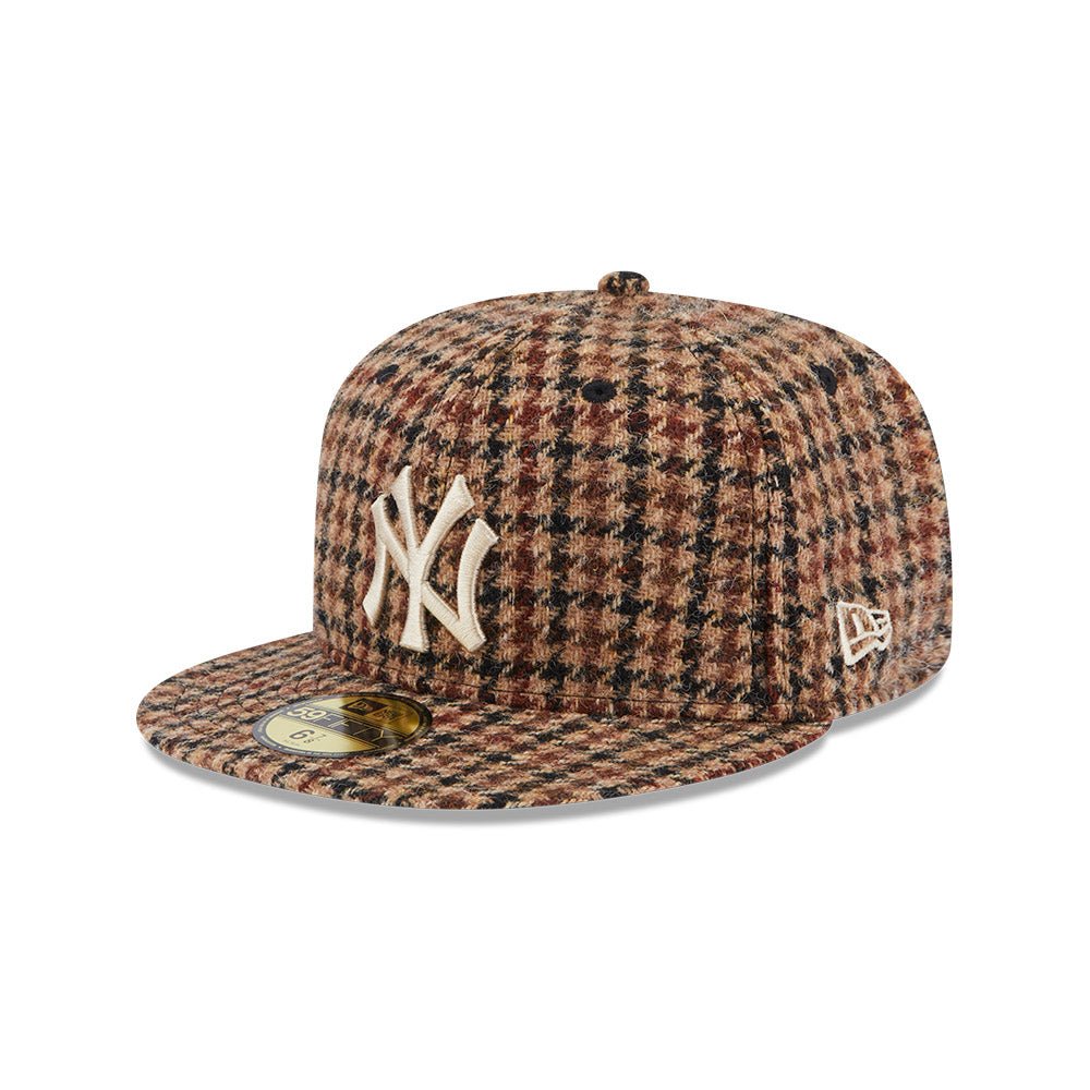 59FIFTY MLB Harris tweed ニューヨーク・ヤンキース ベージュ ケリー 