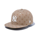 59FIFTY MLB Jacquard ニューヨーク・ヤンキース ベージュ - 13516110-700 | NEW ERA ニューエラ公式オンラインストア