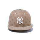 59FIFTY MLB Jacquard ニューヨーク・ヤンキース ベージュ - 13516110-700 | NEW ERA ニューエラ公式オンラインストア