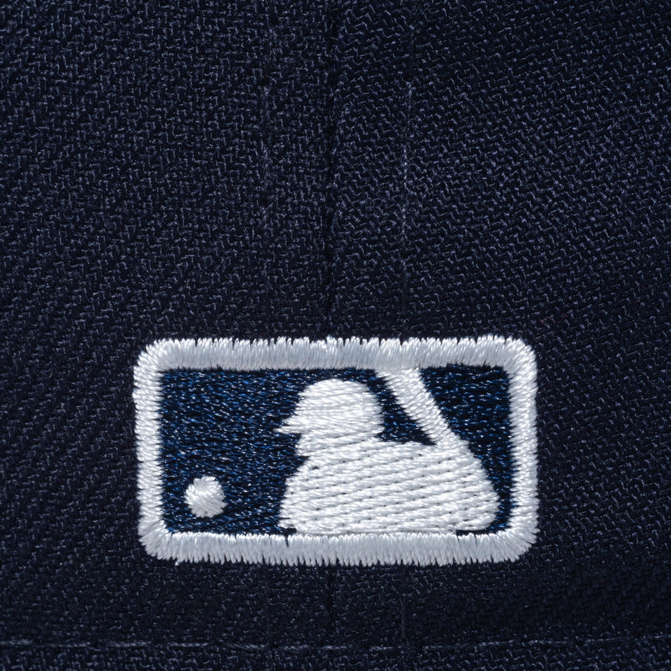 59FIFTY MLB Leather Logo ニューヨーク・ヤンキース ネイビー