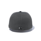 59FIFTY MLB Leather Logo ニューヨーク・ヤンキース ダークグラファイト ブラックバイザー - 13751133-700 | NEW ERA ニューエラ公式オンラインストア