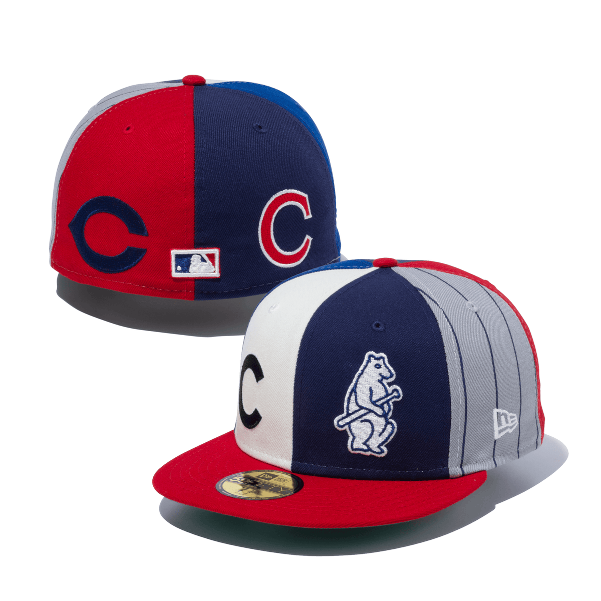 59FIFTY Logo Pinwheel シカゴ・カブス マルチカラー ケリーアンダー