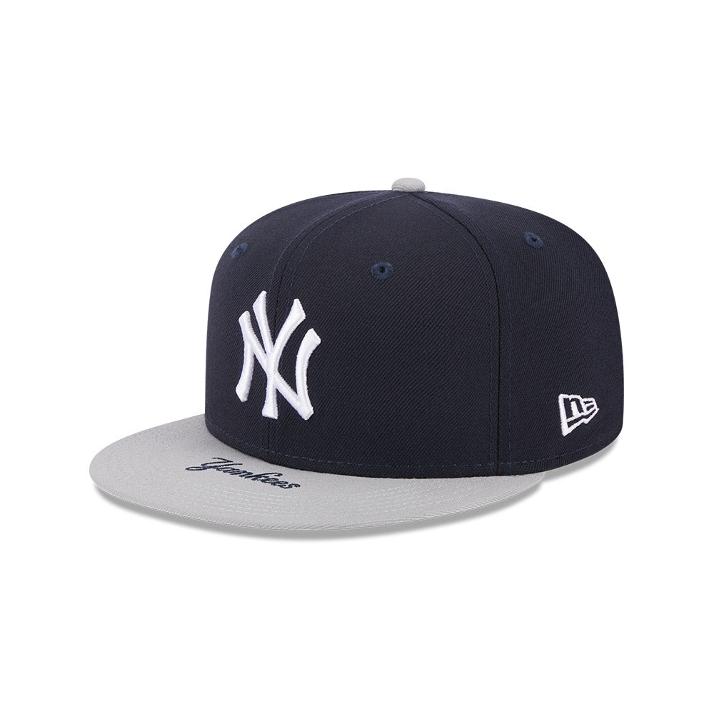 59FIFTY MLB On Deck ニューヨーク・ヤンキース ネイビー グレー