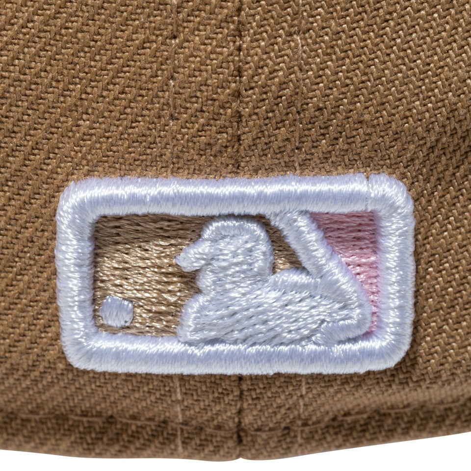 59FIFTY MLB Pink Pack ロサンゼルス・ドジャース カーキ ピンクアンダーバイザー - 13516135-700 | NEW ERA ニューエラ公式オンラインストア