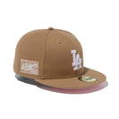 59FIFTY MLB Pink Pack ロサンゼルス・ドジャース カーキ ピンクアンダーバイザー - 13516135-700 | NEW ERA ニューエラ公式オンラインストア