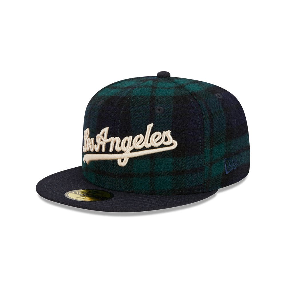 59FIFTY MLB PLAID ロサンゼルス・ドジャース ブラックウォッチ