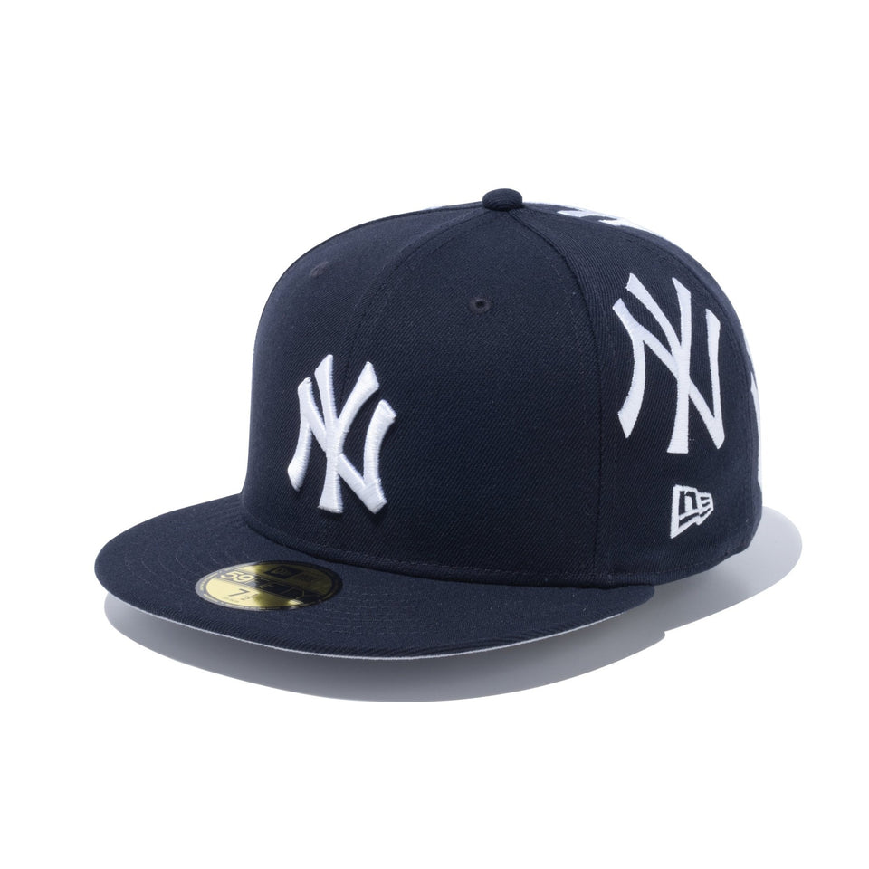 New Era ニューエラ MLB NY ヤンキース　ブラック　黒　ロゴ