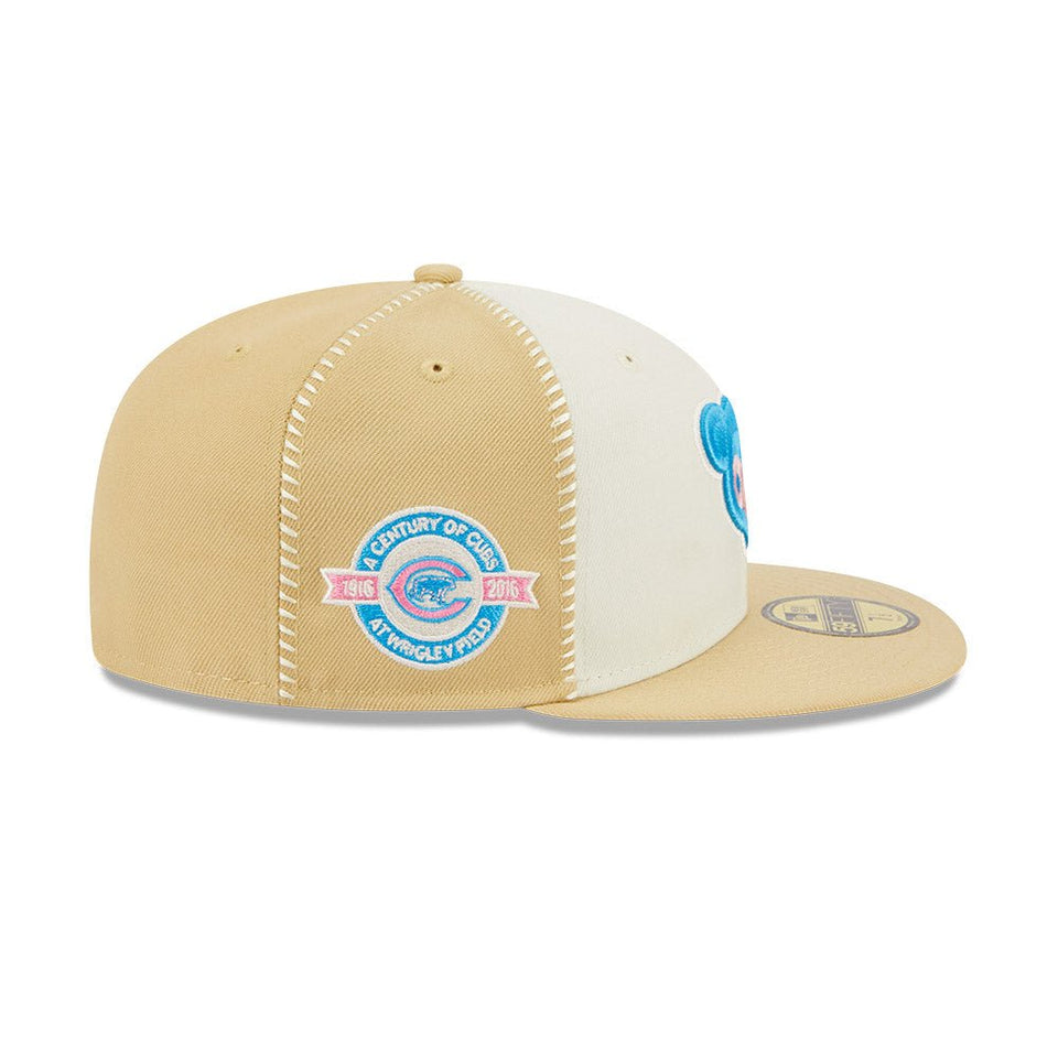 59FIFTY MLB Seam Stitch シカゴ・カブス クーパーズタウン クローム