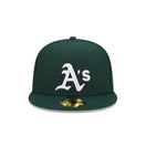 59FIFTY MLB Side Patch Collection オークランド・アスレチックス グレーアンダーバイザー - 13534723-700 | NEW ERA ニューエラ公式オンラインストア