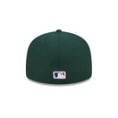 59FIFTY MLB Side Patch Collection オークランド・アスレチックス グレーアンダーバイザー - 13534723-700 | NEW ERA ニューエラ公式オンラインストア