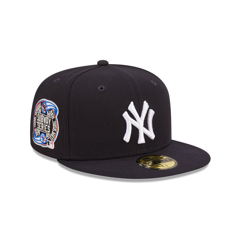 59FIFTY MLB Side Patch Collection ニューヨーク・ヤンキース サブウェイ・シリーズ グレーアンダーバイザー