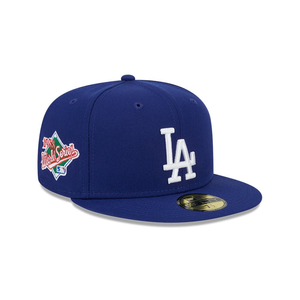 59FIFTY MLB Side Patch Collection ロサンゼルス・ドジャース グレー 