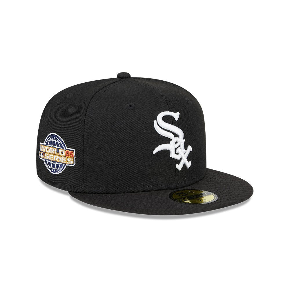 59FIFTY MLB Side Patch Collection シカゴ・ホワイトソックス グレーアンダーバイザー
