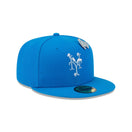 59FIFTY MLB Snow Day ニューヨーク・メッツ ブルー グレーアンダーバイザー - 13506395-700 | NEW ERA ニューエラ公式オンラインストア