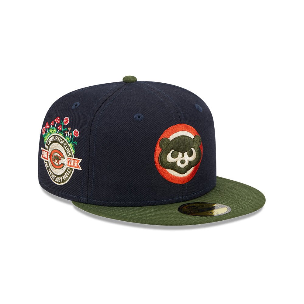 59FIFTY MLB Sprouted シカゴ・カブス クーパーズタウン ネイビー