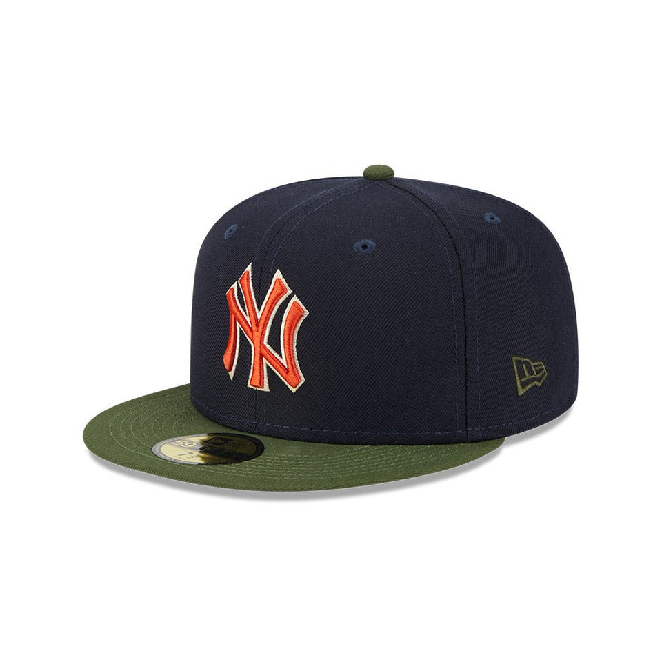 59FIFTY MLB Sprouted ニューヨーク・ヤンキース ネイビー モス 