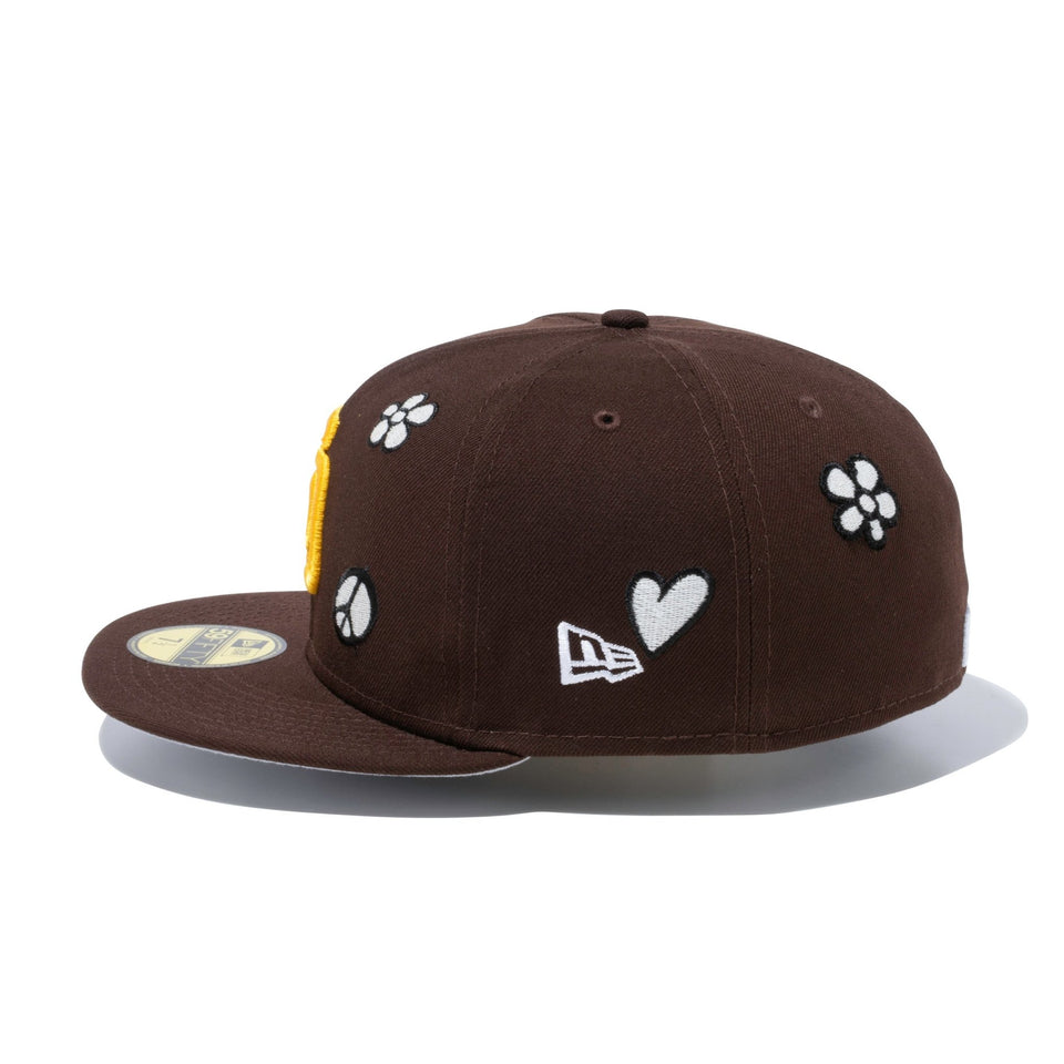 59FIFTY MLB SUNLIGHT POP サンディエゴ・パドレス グレーアンダー