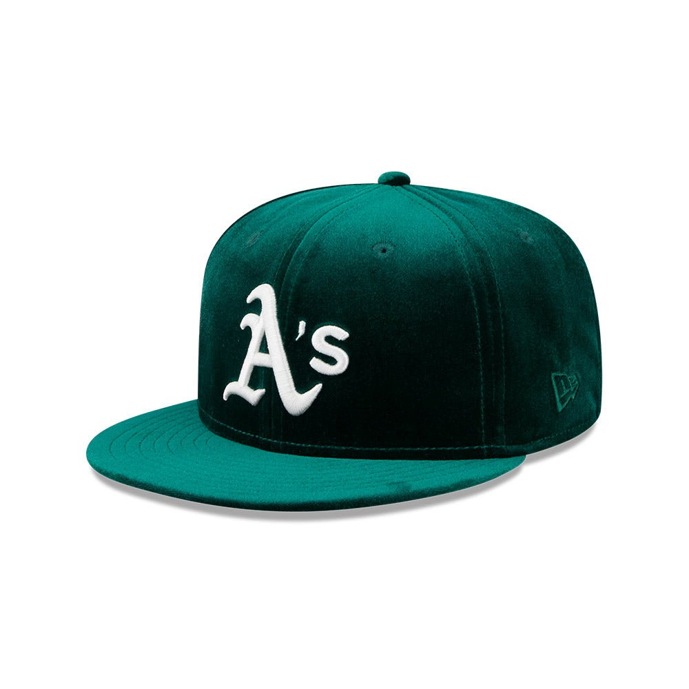 59FIFTY MLB Velvet オークランド・アスレチックス グリーン