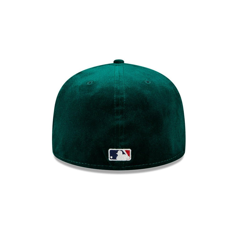 59FIFTY MLB Velvet オークランド・アスレチックス グリーン グリーン