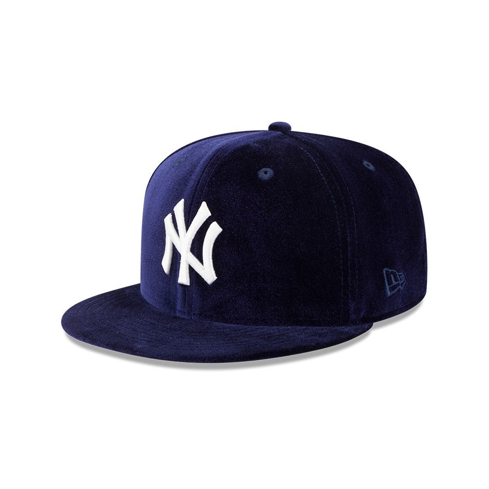 59FIFTY MLB Velvet ニューヨーク・ヤンキース ネイビー グリーン 