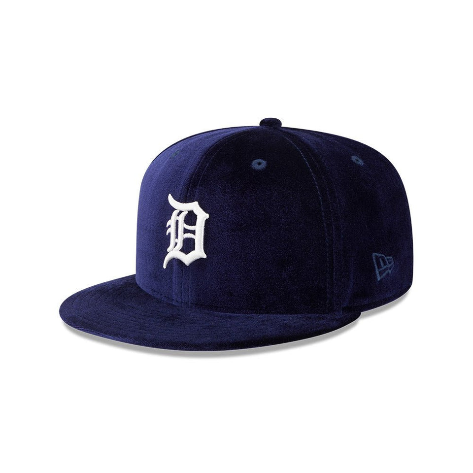 59FIFTY MLB Velvet デトロイト・タイガース ネイビー グリーン