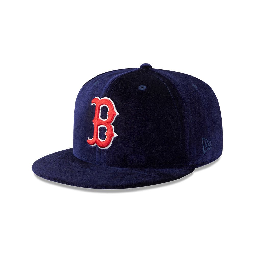 59FIFTY MLB Velvet ボストン・レッドソックス ネイビー グリーン