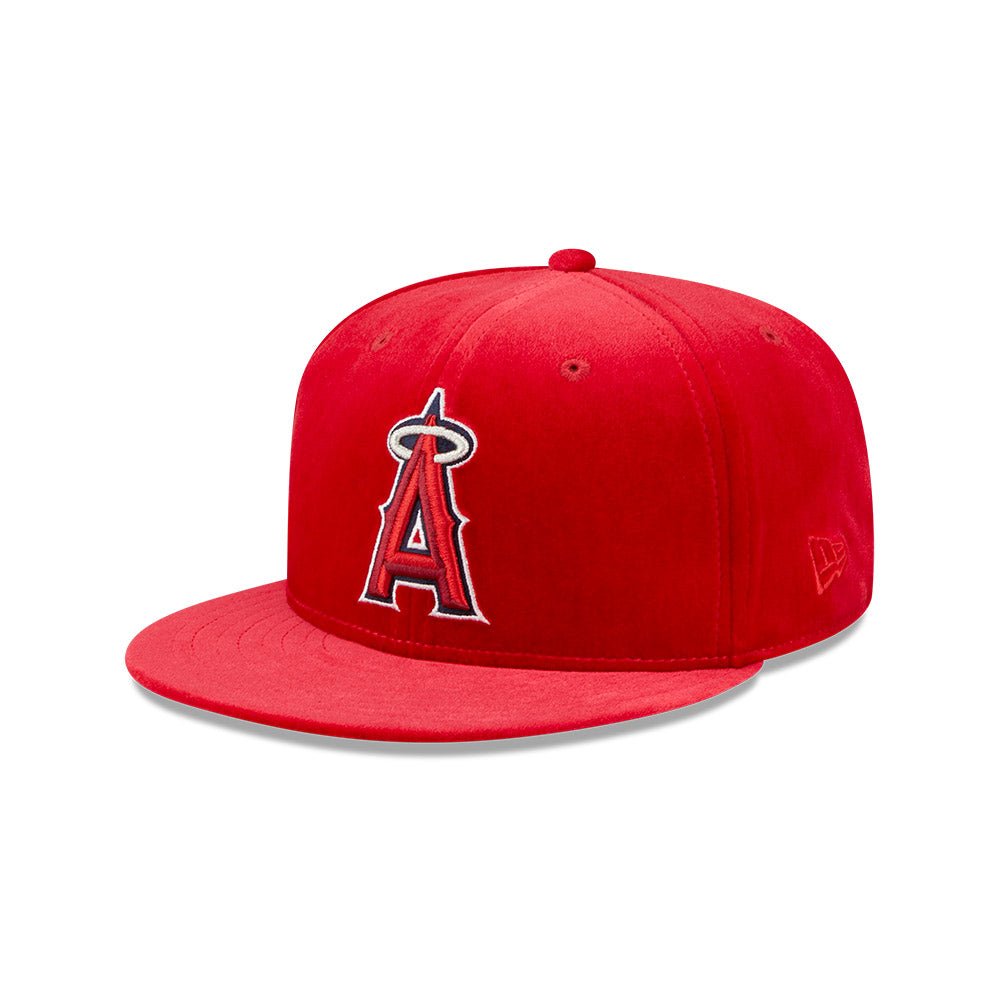 59FIFTY MLB Velvet ロサンゼルス・エンゼルス レッド グリーン