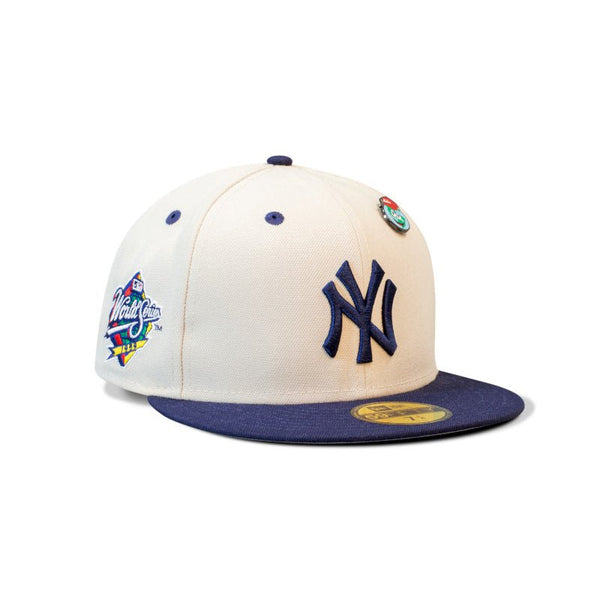 59FIFTY MLB World Series Pins ニューヨーク・ヤンキース ピンズ ストーン ネイビーバイザー