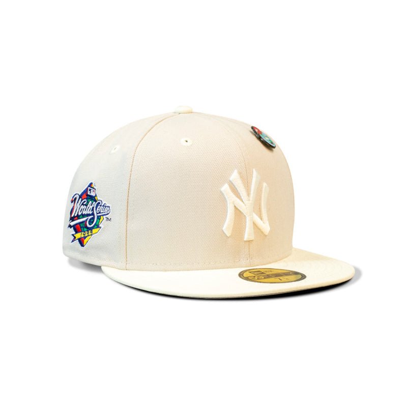 59FIFTY MLB World Series Pins ニューヨーク・ヤンキース ピンズ ストーン クロームホワイトバイザー - 13699587-700 | NEW ERA ニューエラ公式オンラインストア